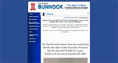 Desktop Screenshot of bunnock.com