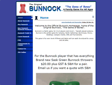 Tablet Screenshot of bunnock.com